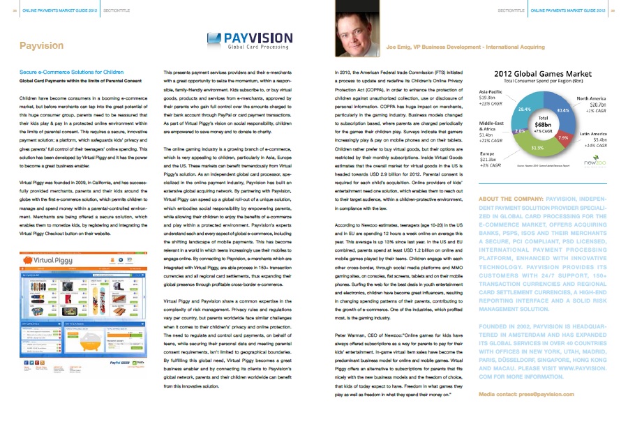 Case Study, verschenen in Online Payments Market Guide