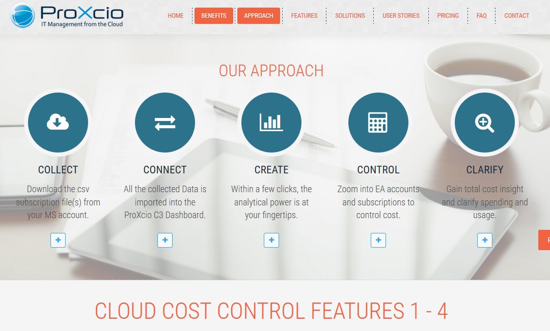 Web Content ProXcio Corporate Website