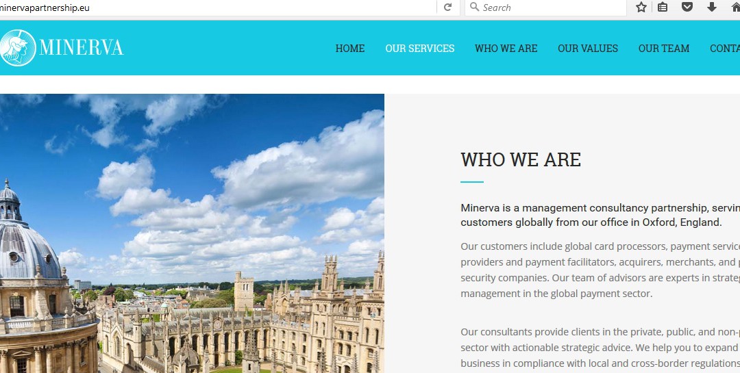 Web Content for Management Consultancy Firm Minerva Partnership