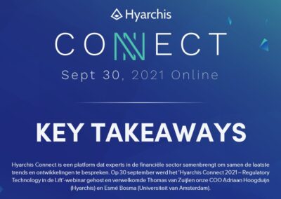 Hyarchis Regtech Connect Webinar