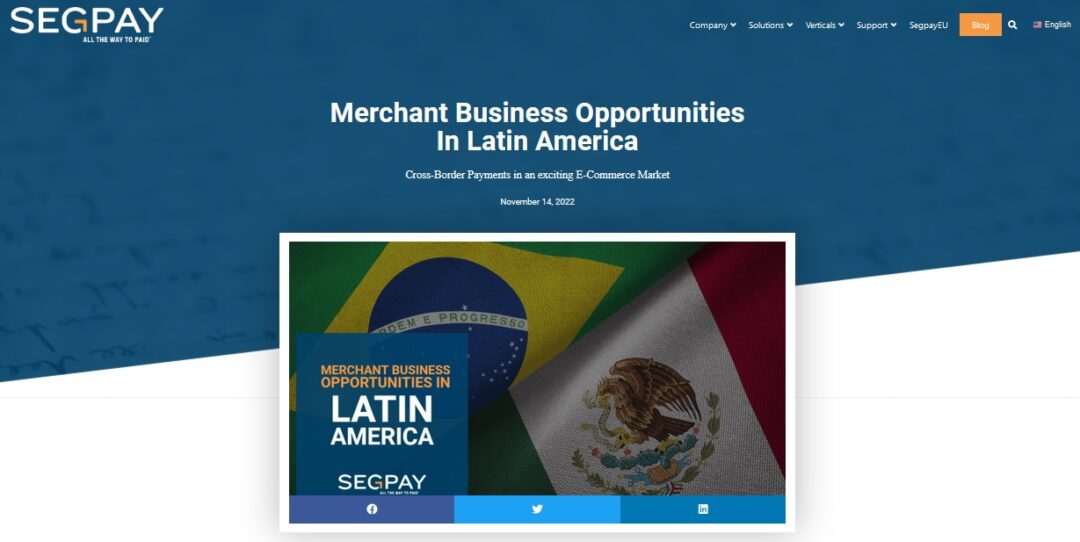 Merchant Business Opportunities in Latin America