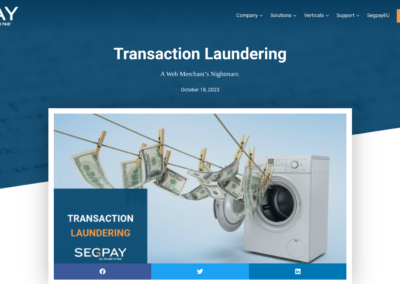 How to Detect and Prevent Transaction Laundering